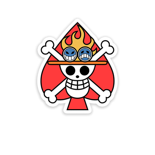 Ace Logo one piece Sticker