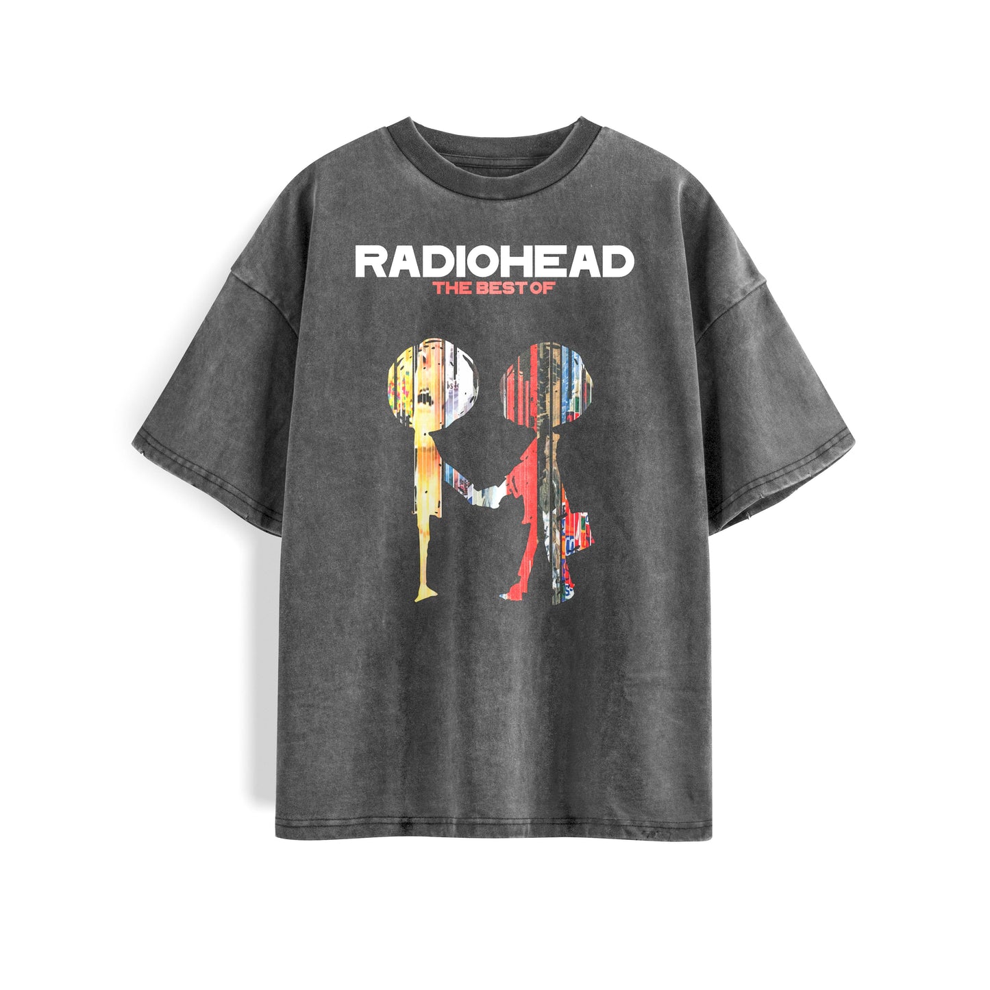 Radiohead Washed Oversized Tee's