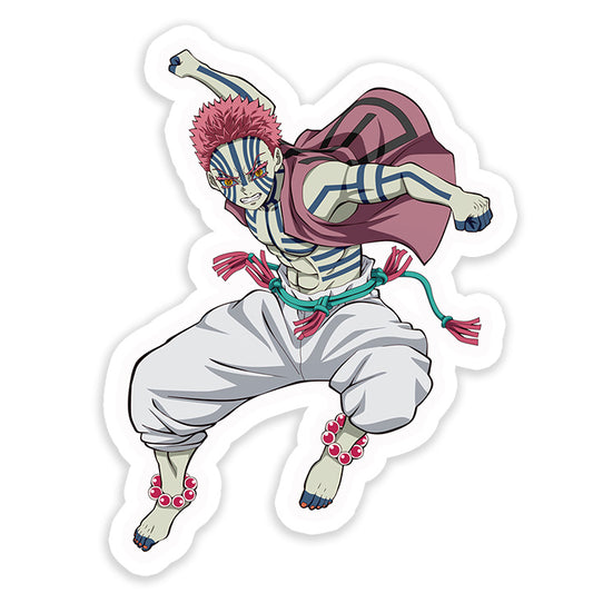 Akaza Demon Slayer Sticker