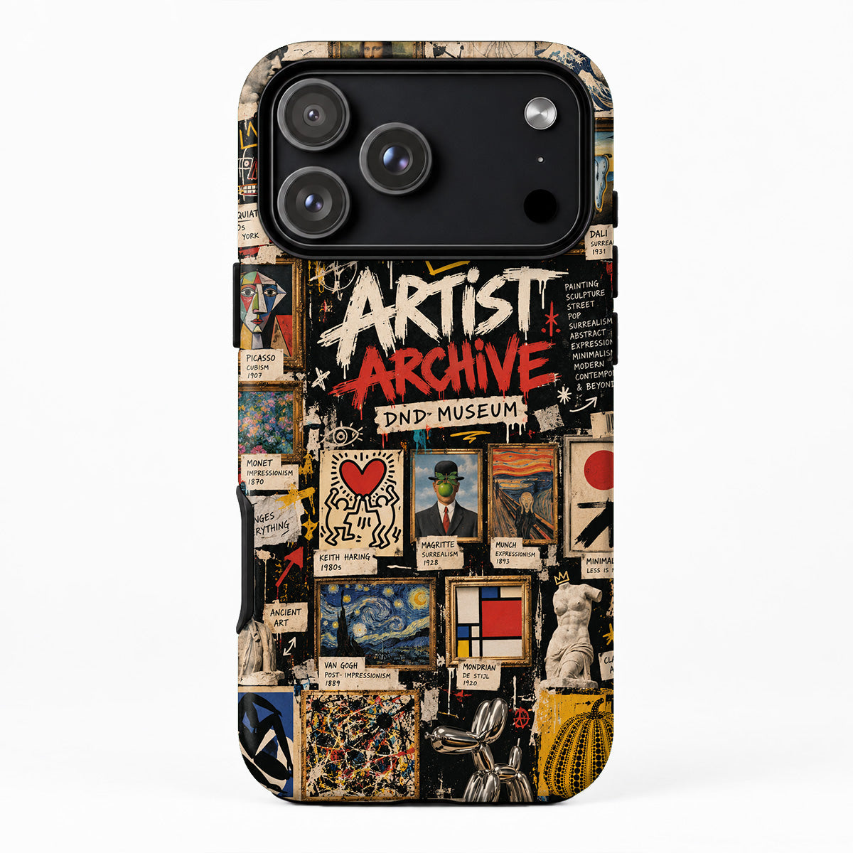 Artiest Archive Hard Phone Case