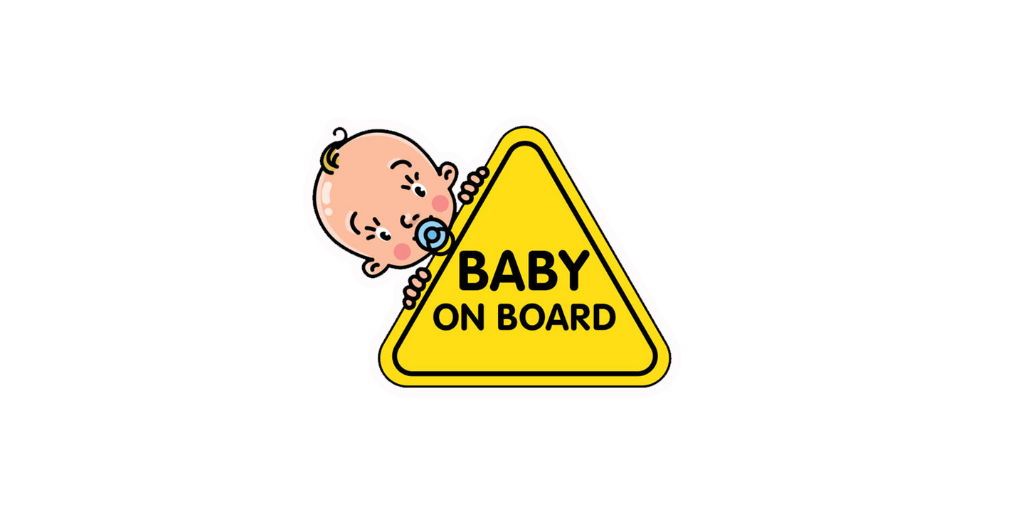 Baby on Board Boy Sticker