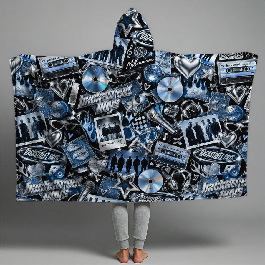 Backstreet Boys Hooded Blanket