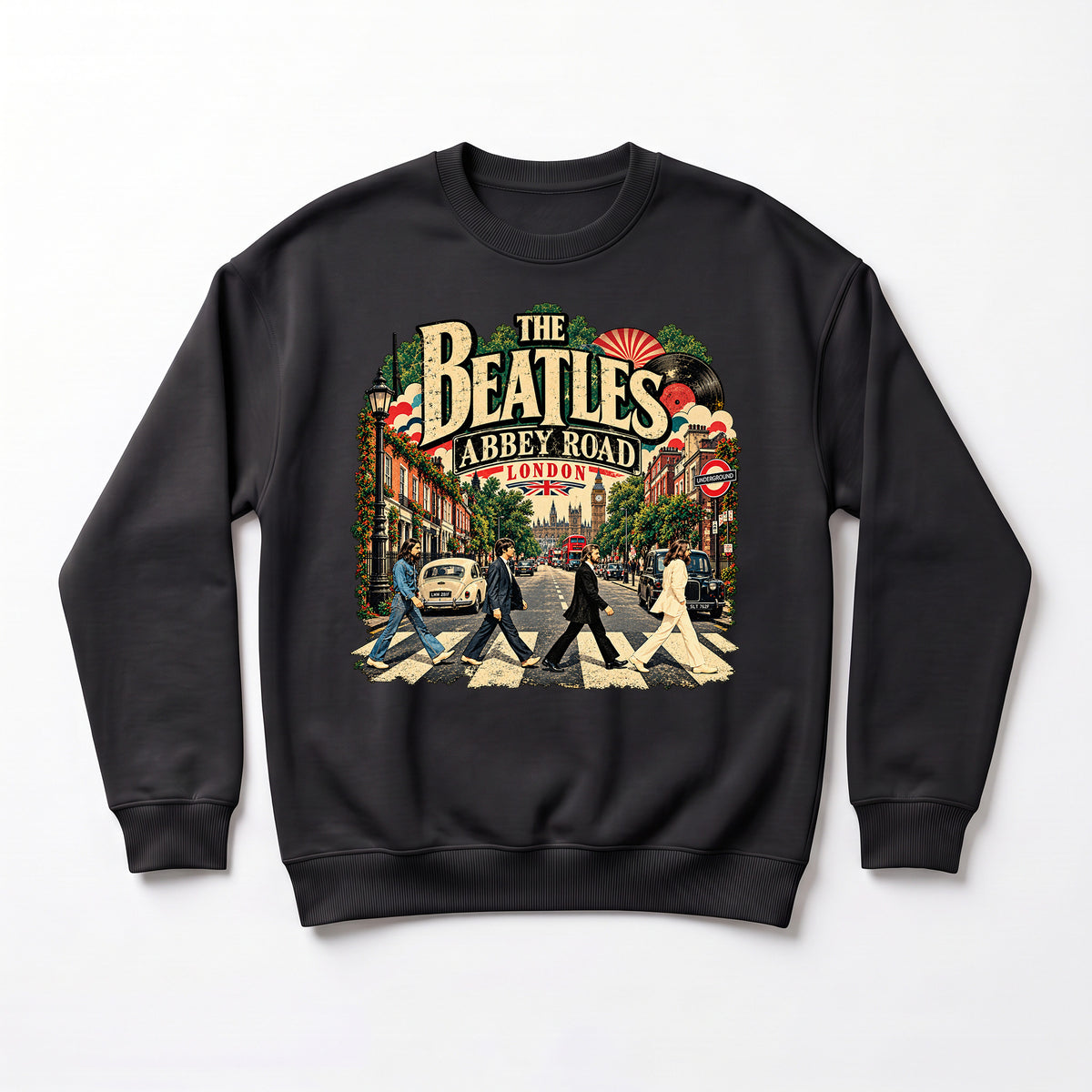 The Beatles Oversized Crewneck