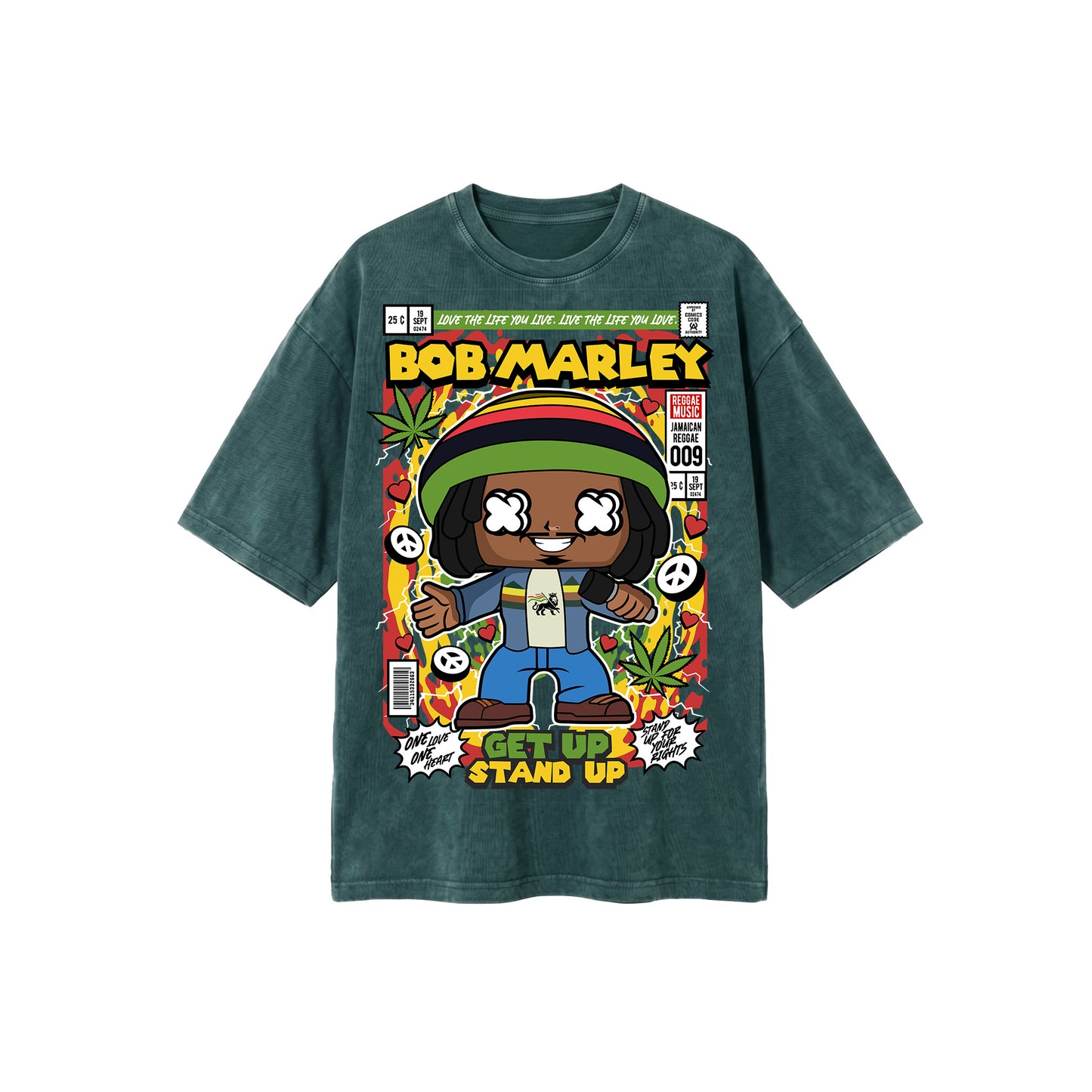 BOB Washed Oversized Tee's