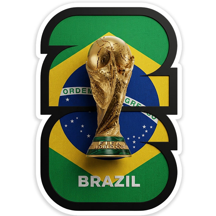 Brazil WC 2026 Sticker