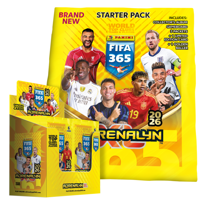 Panini FIFA 365 Adrenalyn XL 2026 - Collector's Binder Starter Pack