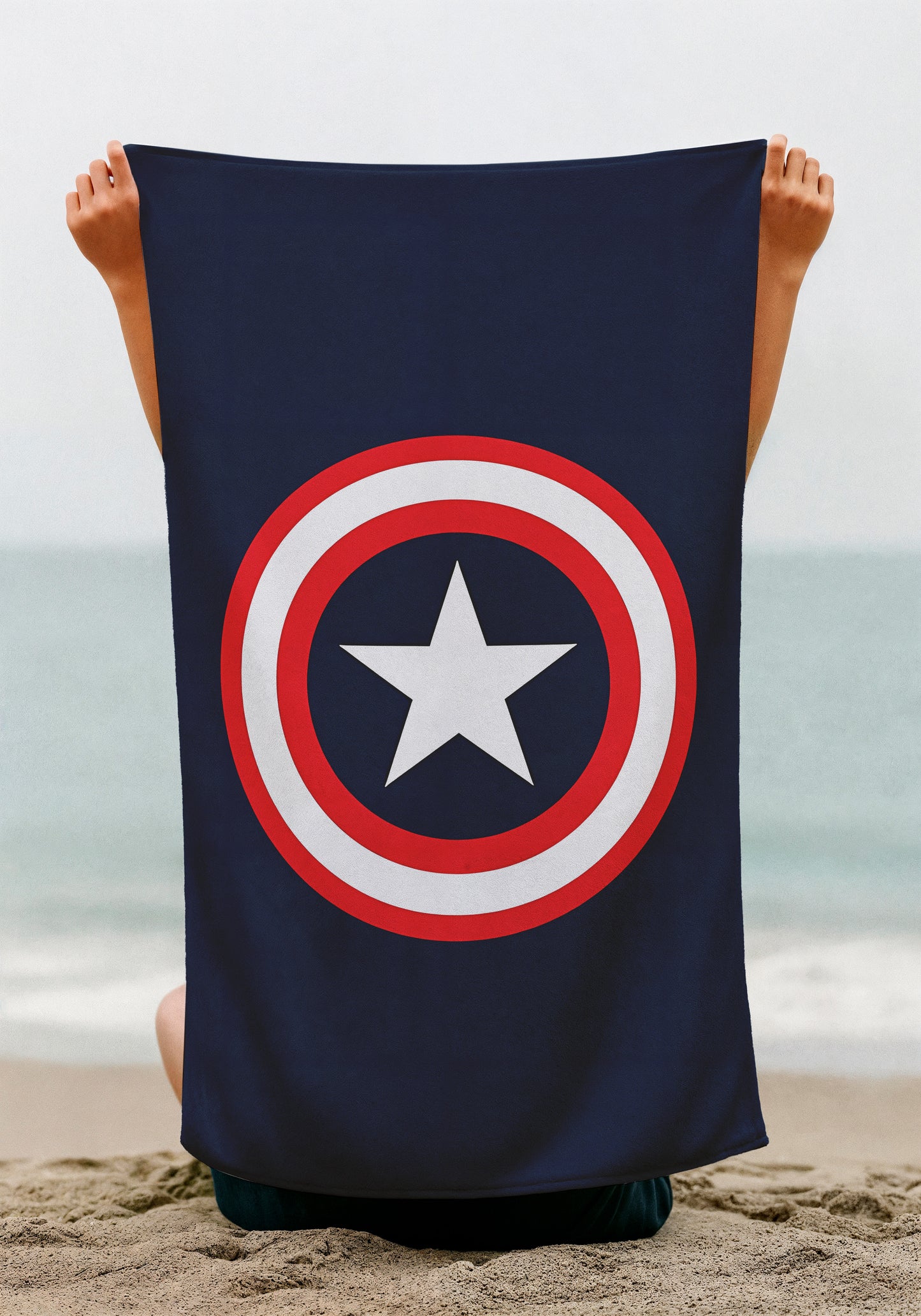 Captain America towel