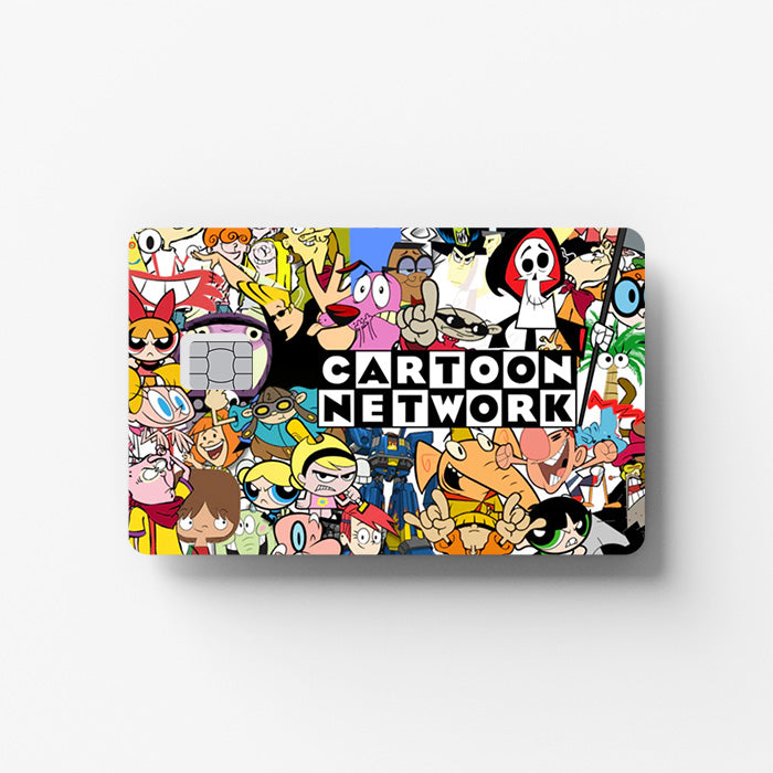 Cartoon Network Card Sticker
