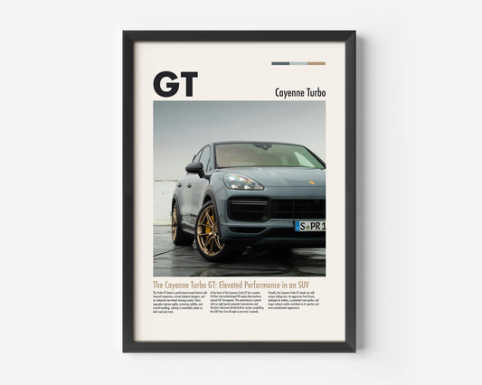Porsche Cayenne Turbo GT Poster