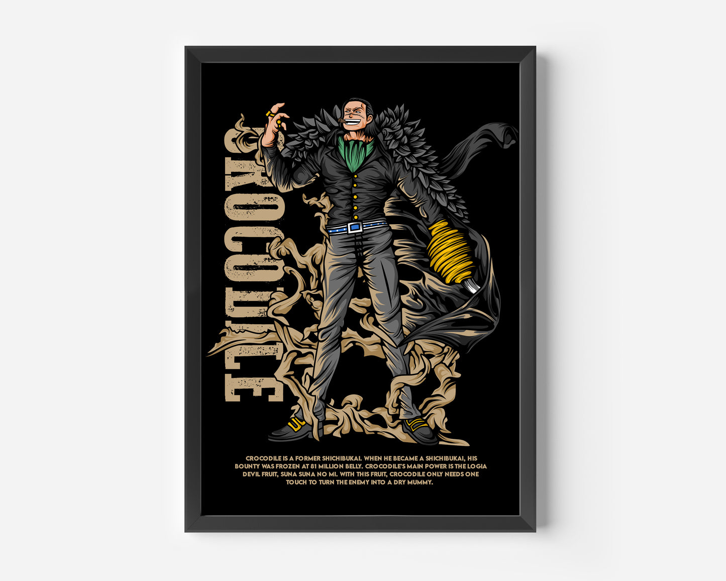 Crocodile One Piece Poster