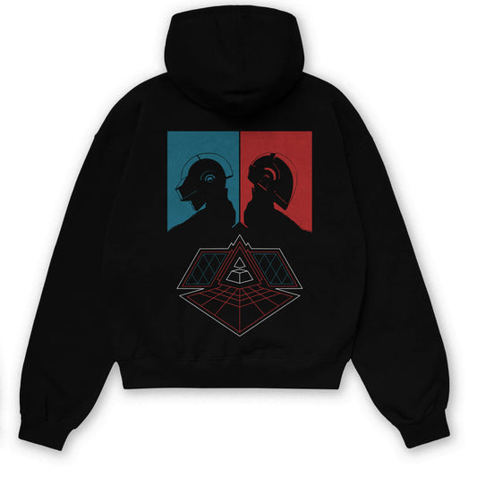 Daft punk Oversized Hoodie