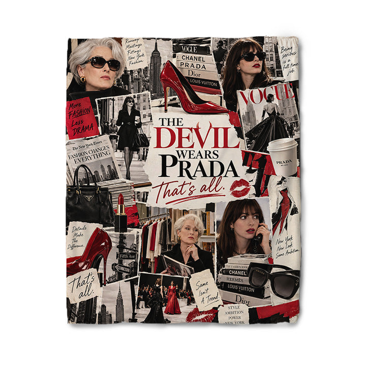 The Devil Wears Prada Blanket
