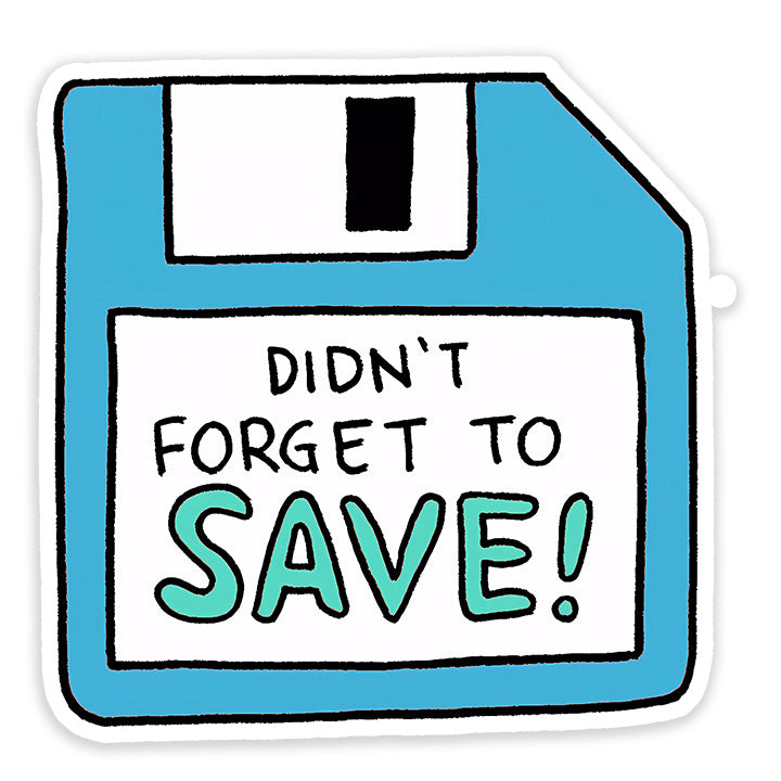 Don't Forget to save Sticker