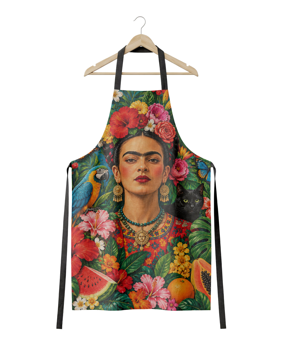 FRIDA KAHLO FLOWER PORTRAIT Apron