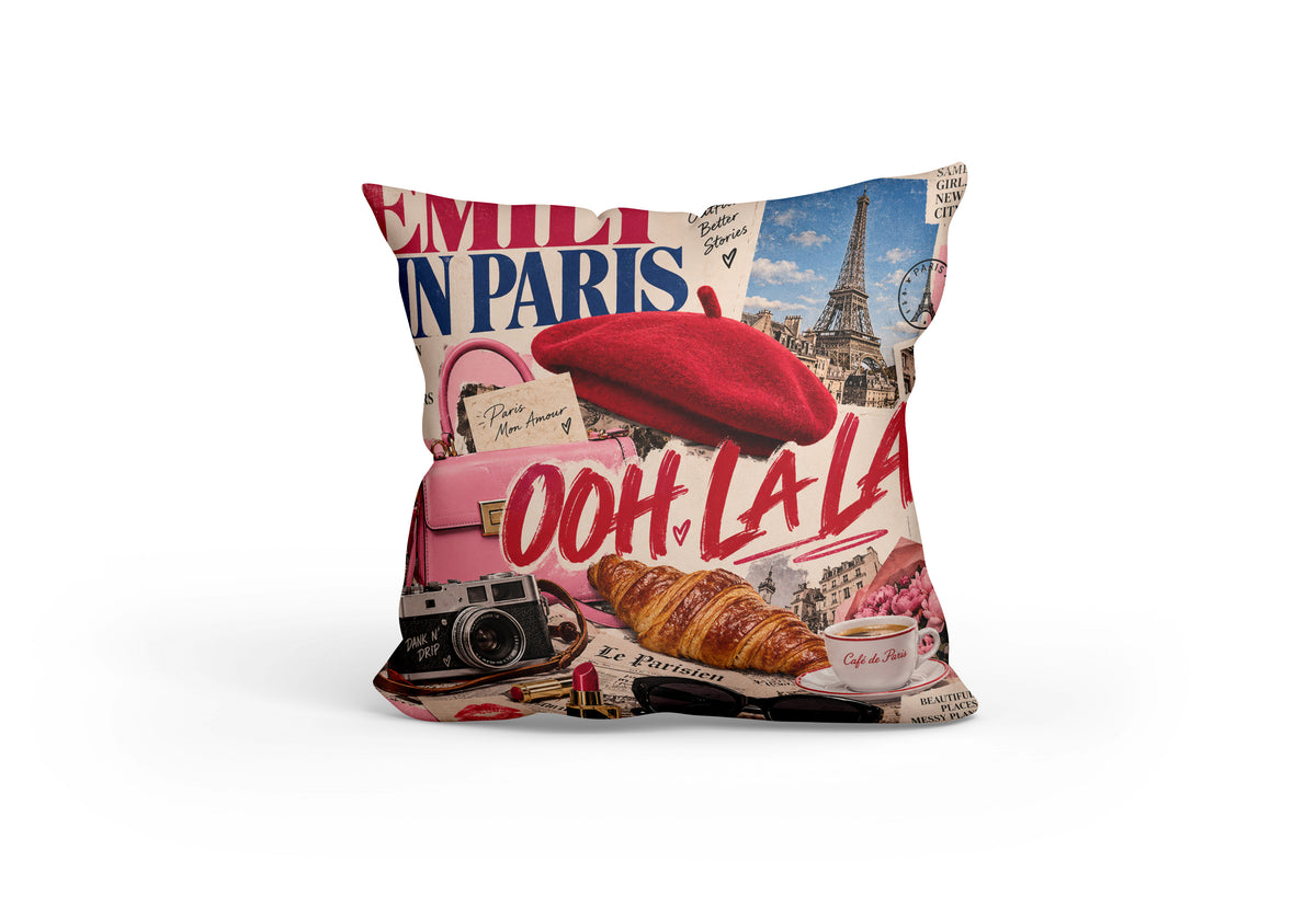 Emile in Paris Cushion