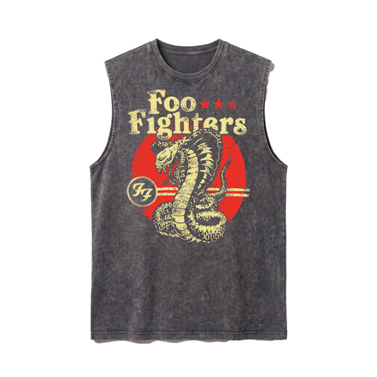 Foo Fighters Washed Tank Top