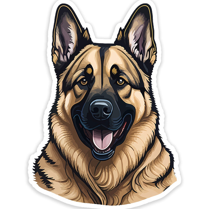 German Shepherd Sticker
