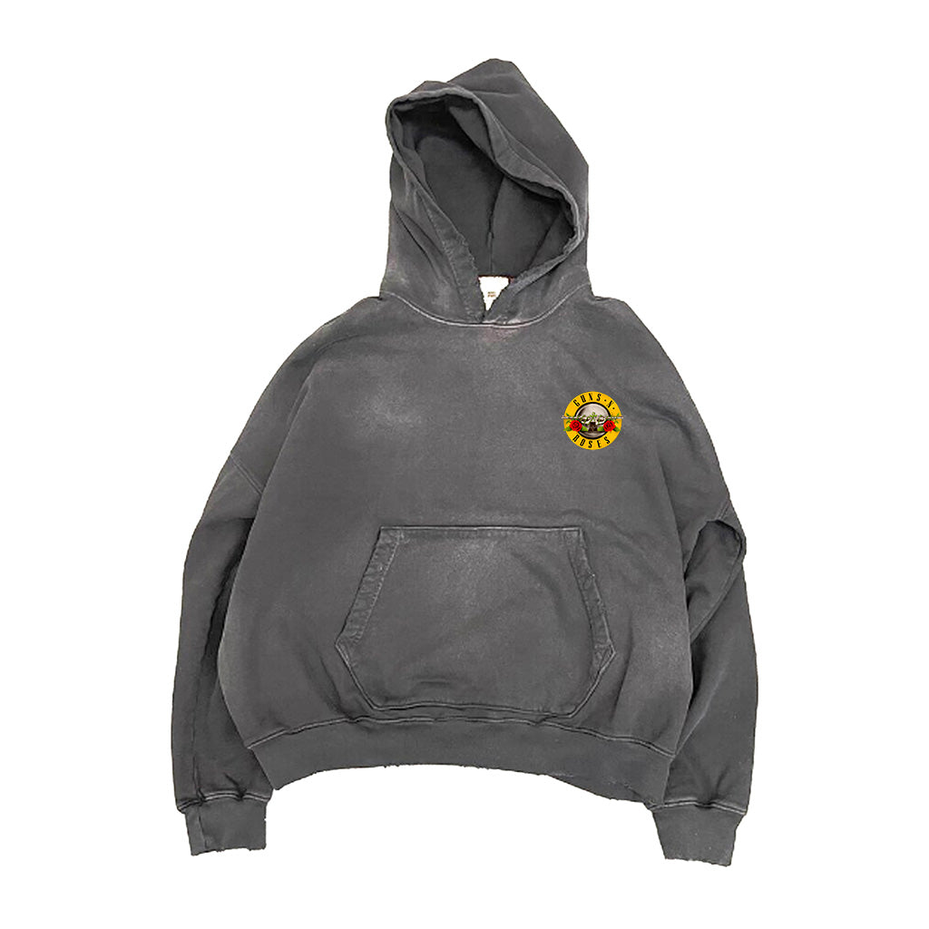Guns n Roses washed Oversized Hoodie