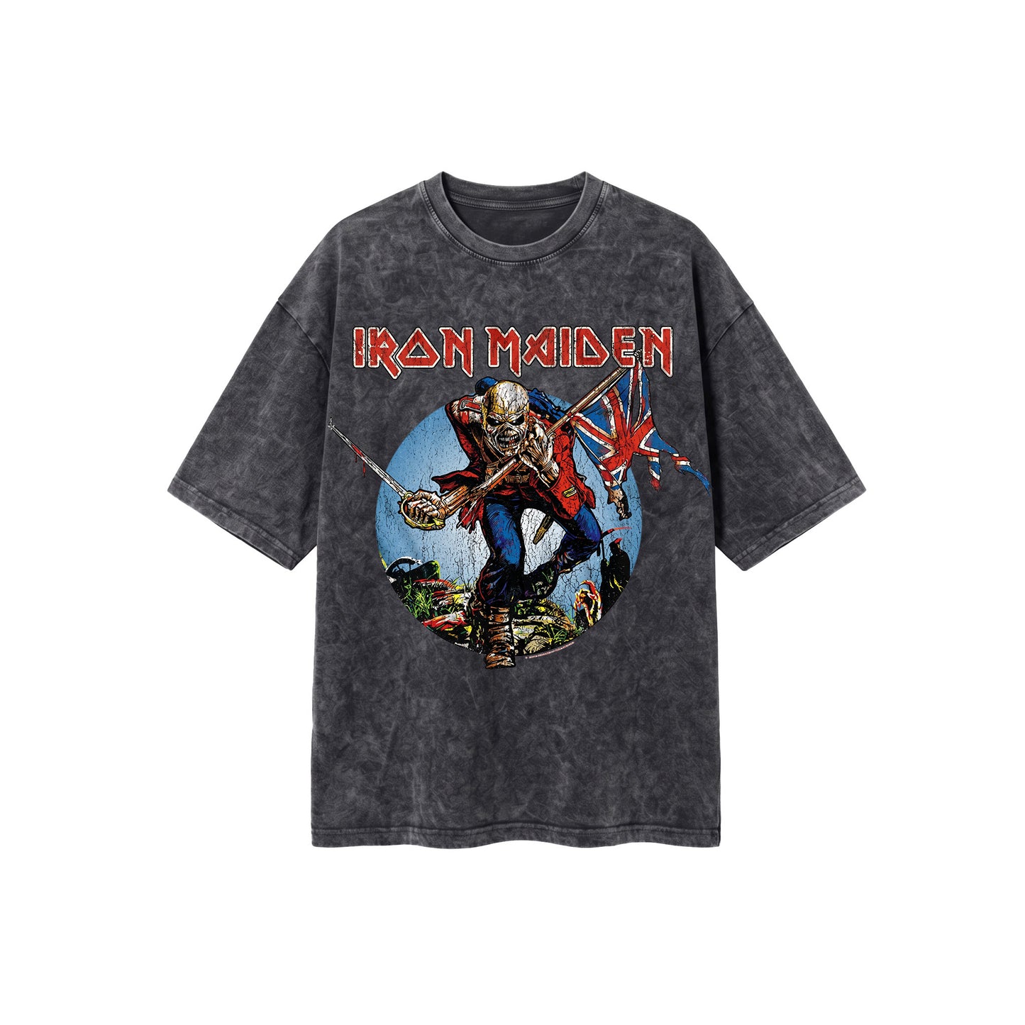 Iron Median Trooper Washed Oversized Tee's