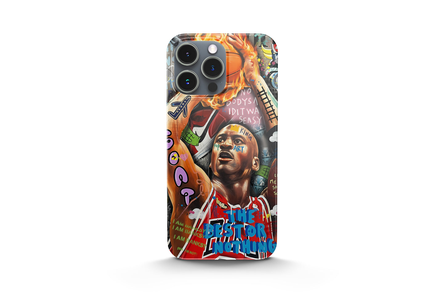 Jordan The Best or Nothing Street Pop Chaos Phone Case