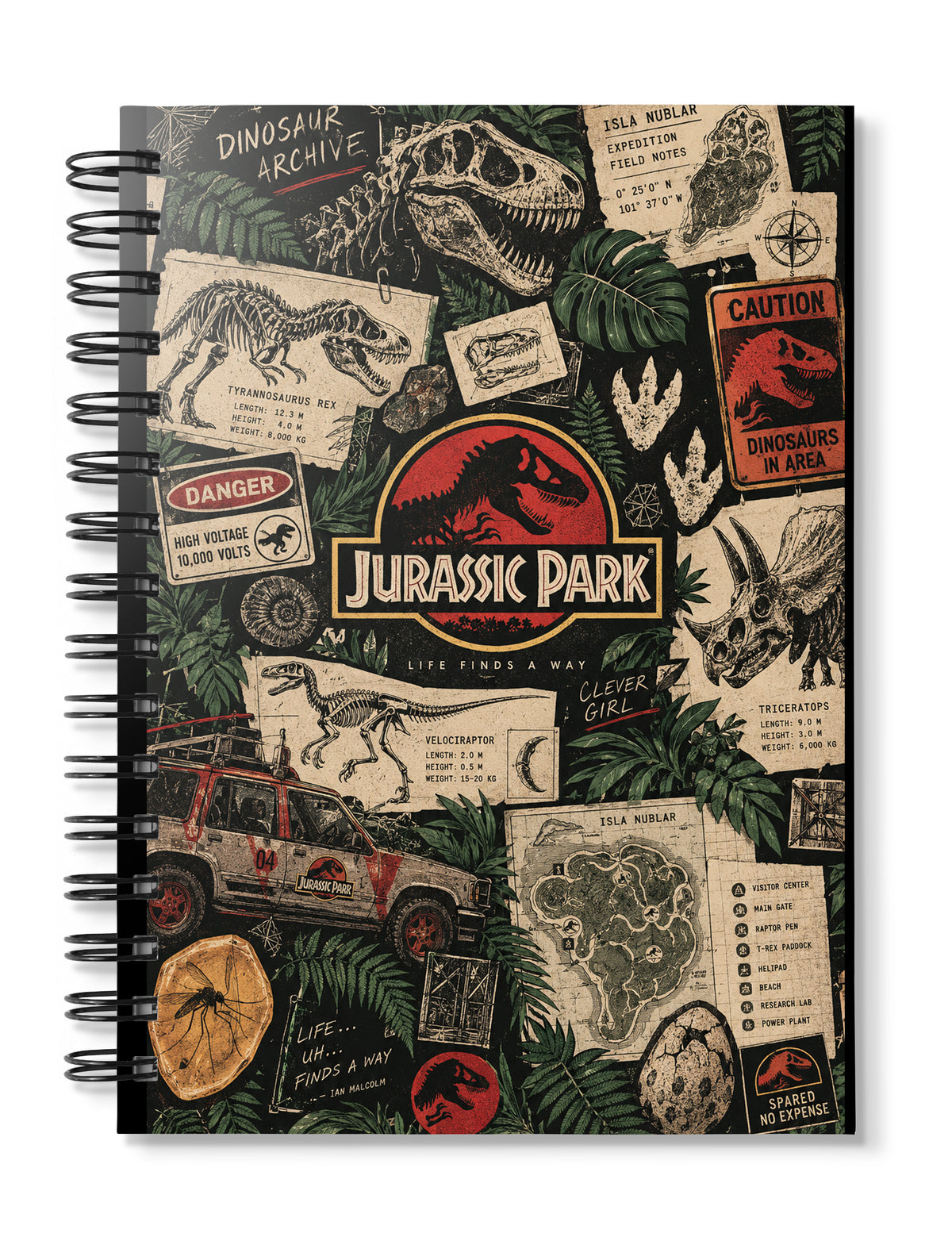 Jurassic Park Notebook