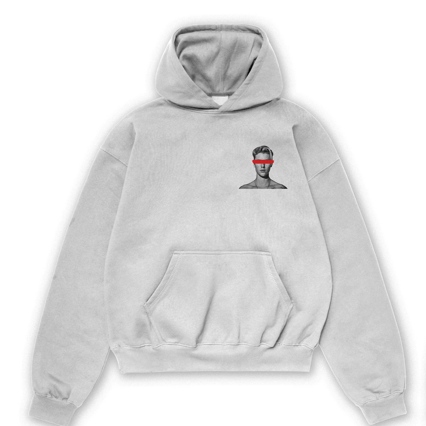 Justin Bieber Oversized Hoodie white