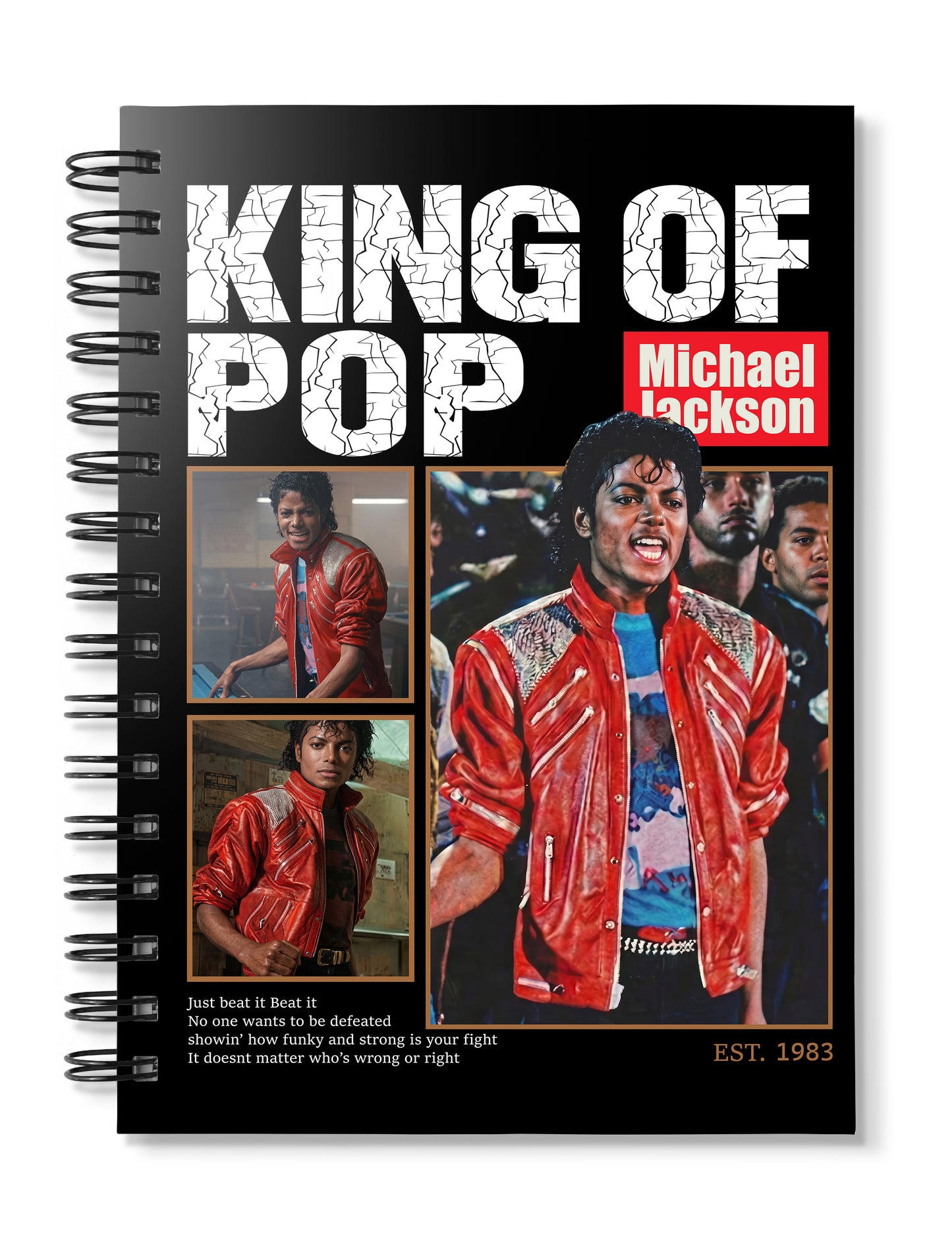 Michael Jackson KOP Notebook