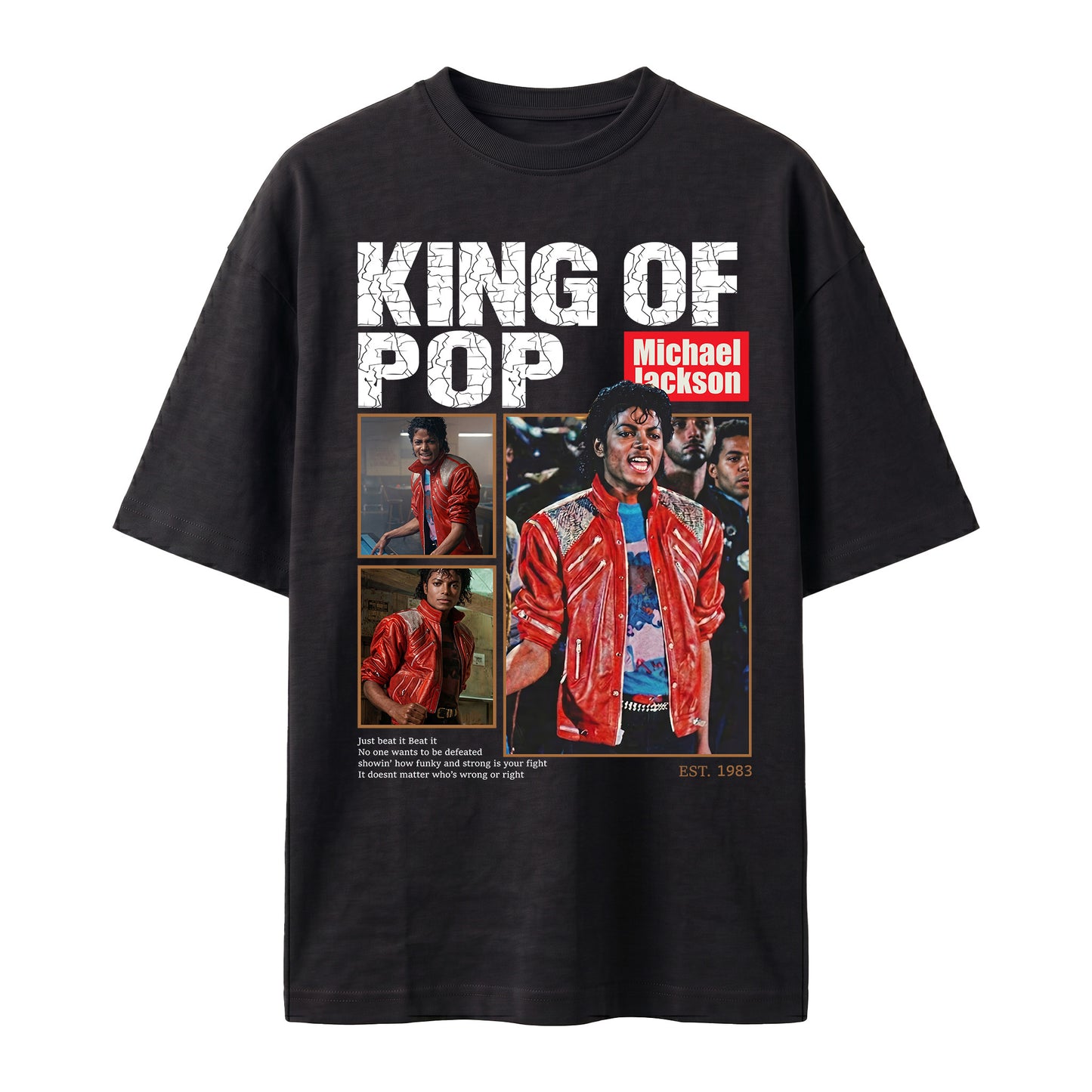 Michael Jackson KOP Oversized Tee's