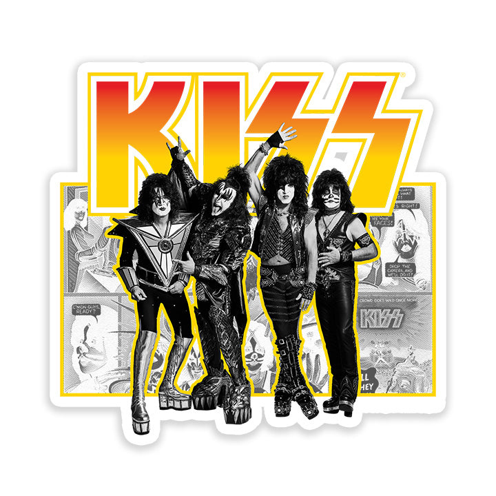Kiss Sticker