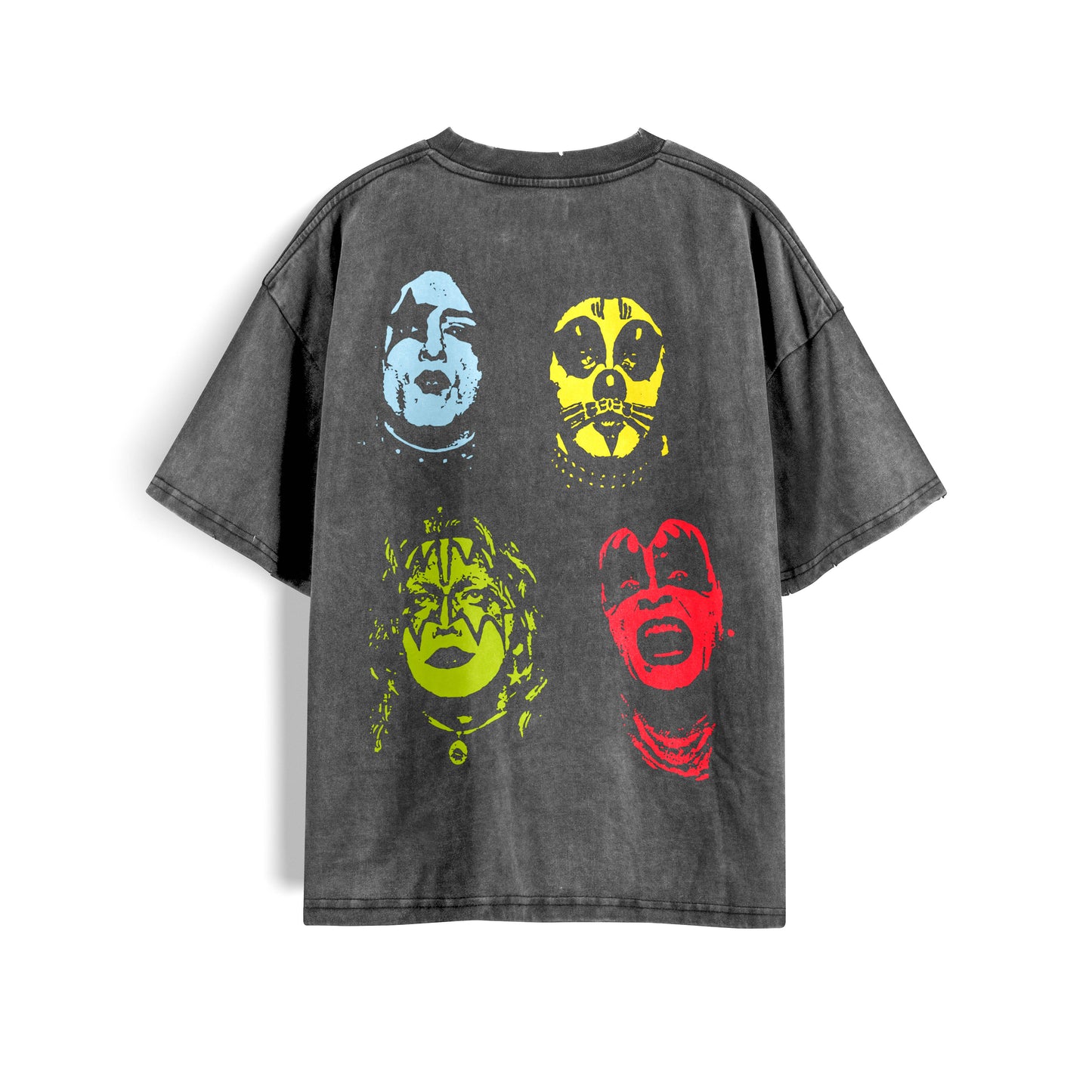 KISS Washed Oversized Tee's