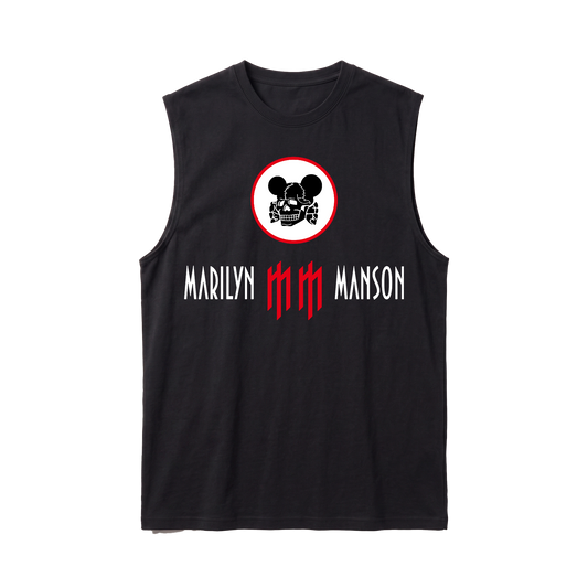 Marilyn Manson Washed Tank Top