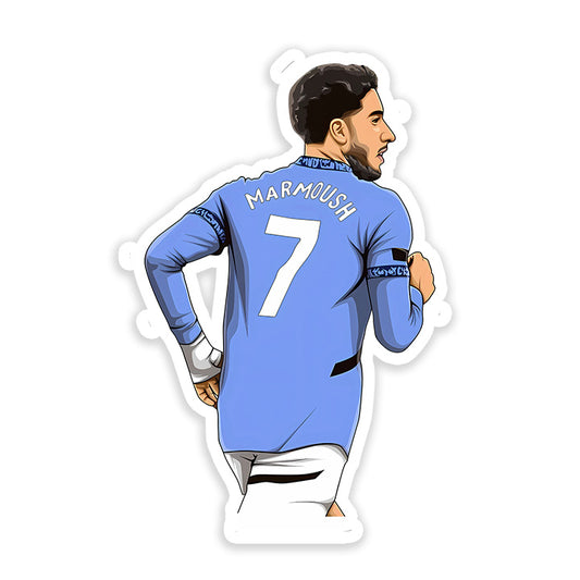 O Marmoush Sticker