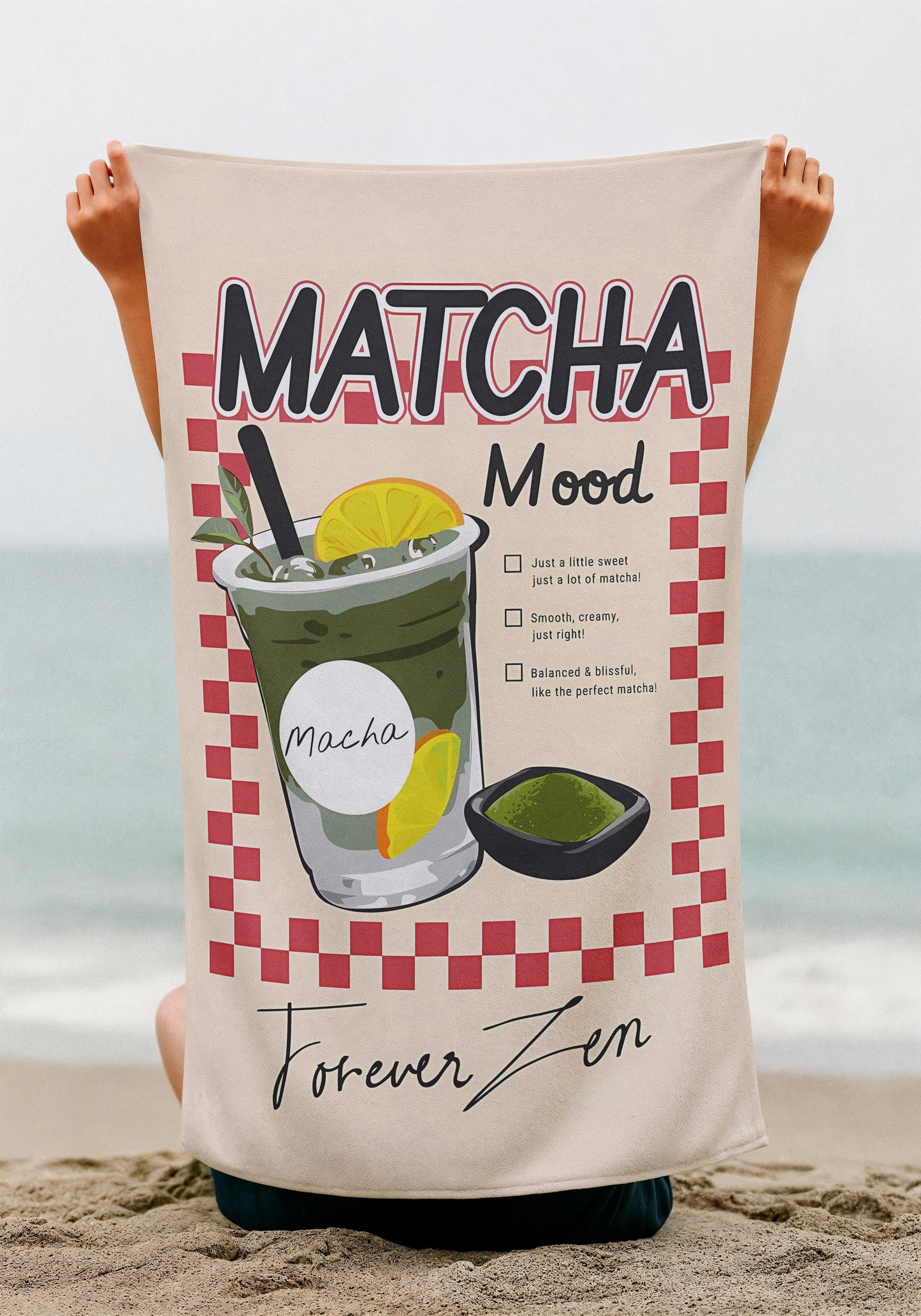 Matcha towel