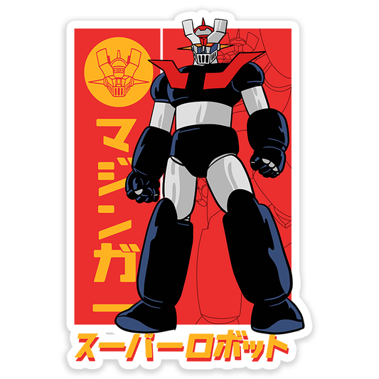 Mazinger Z stand Sticker