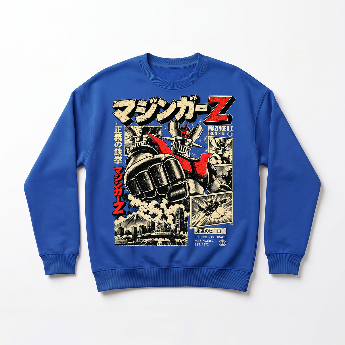 Mazinger z Oversized Crewneck