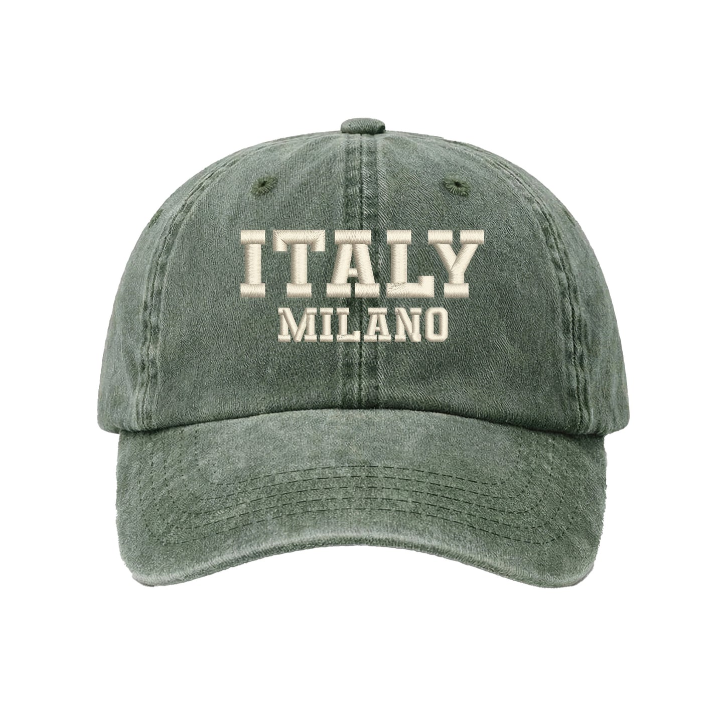 Italy Milano Washed Cap