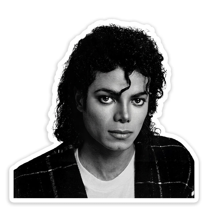 Michael Jackson Face Sticker