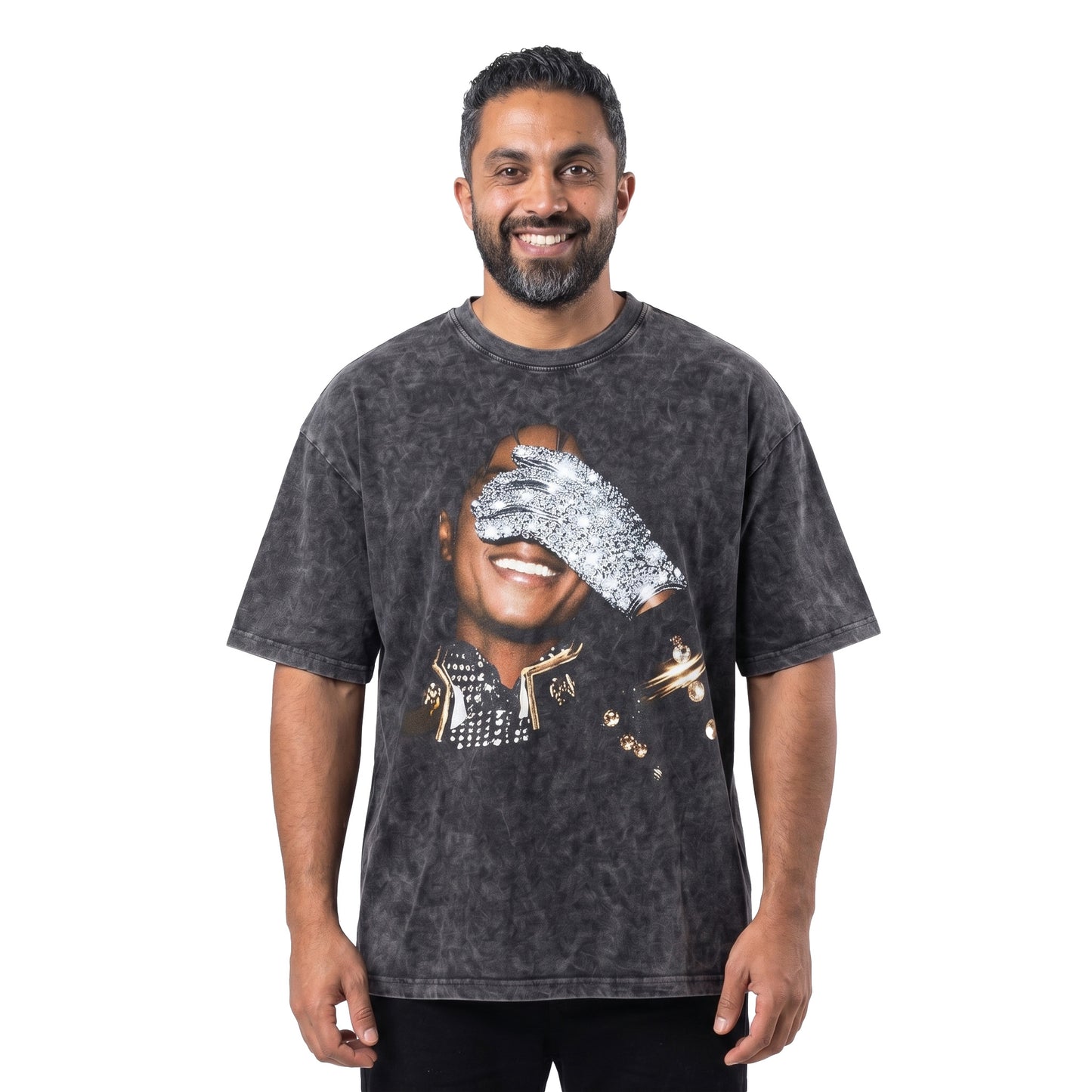 Michael Jackson Washed Oversized Tee's