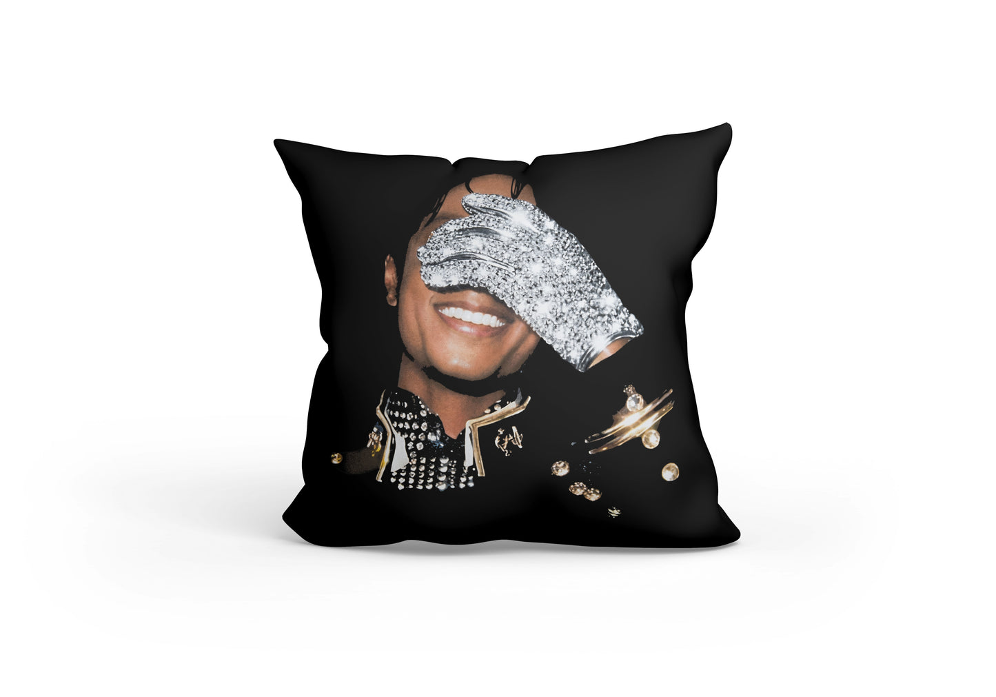 Michael Jackson Black Cushion