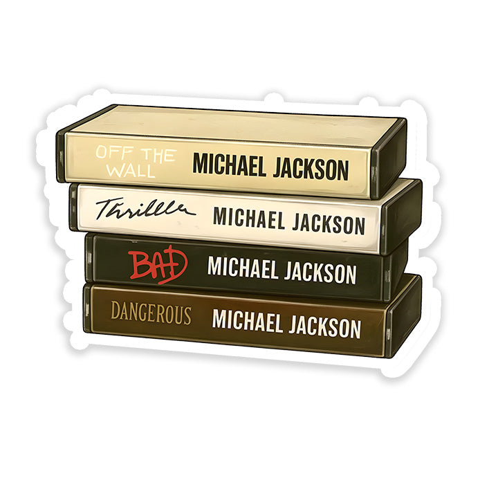 Michael Jackson cassette tape Sticker