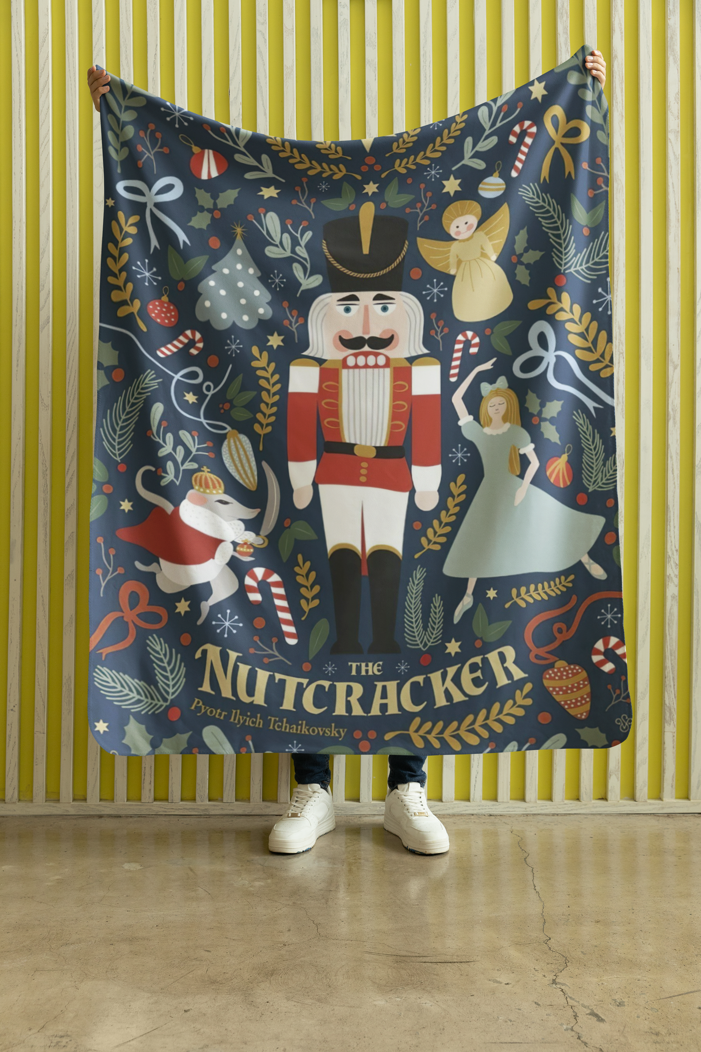 The Nutcracker Christmas Blanket