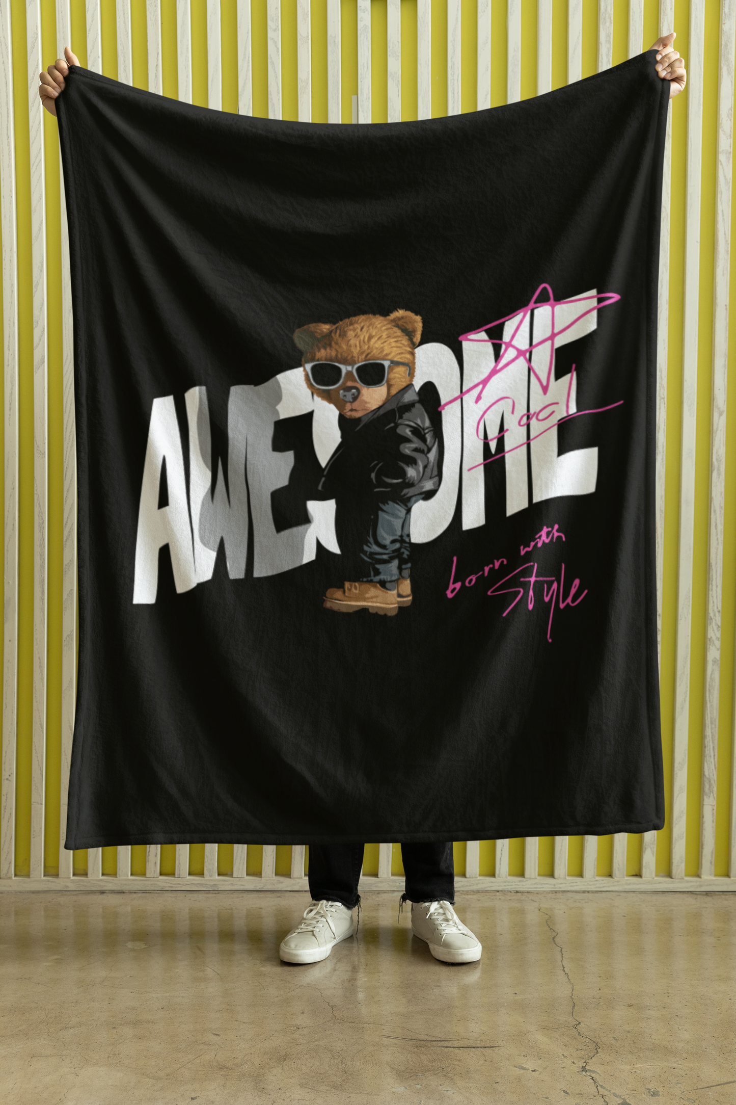 Awesome Bear Blanket