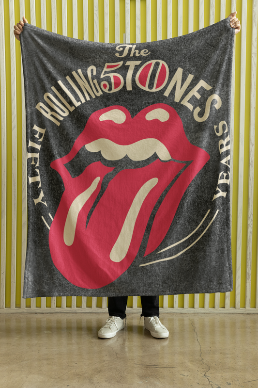 Rolling Stones blanket
