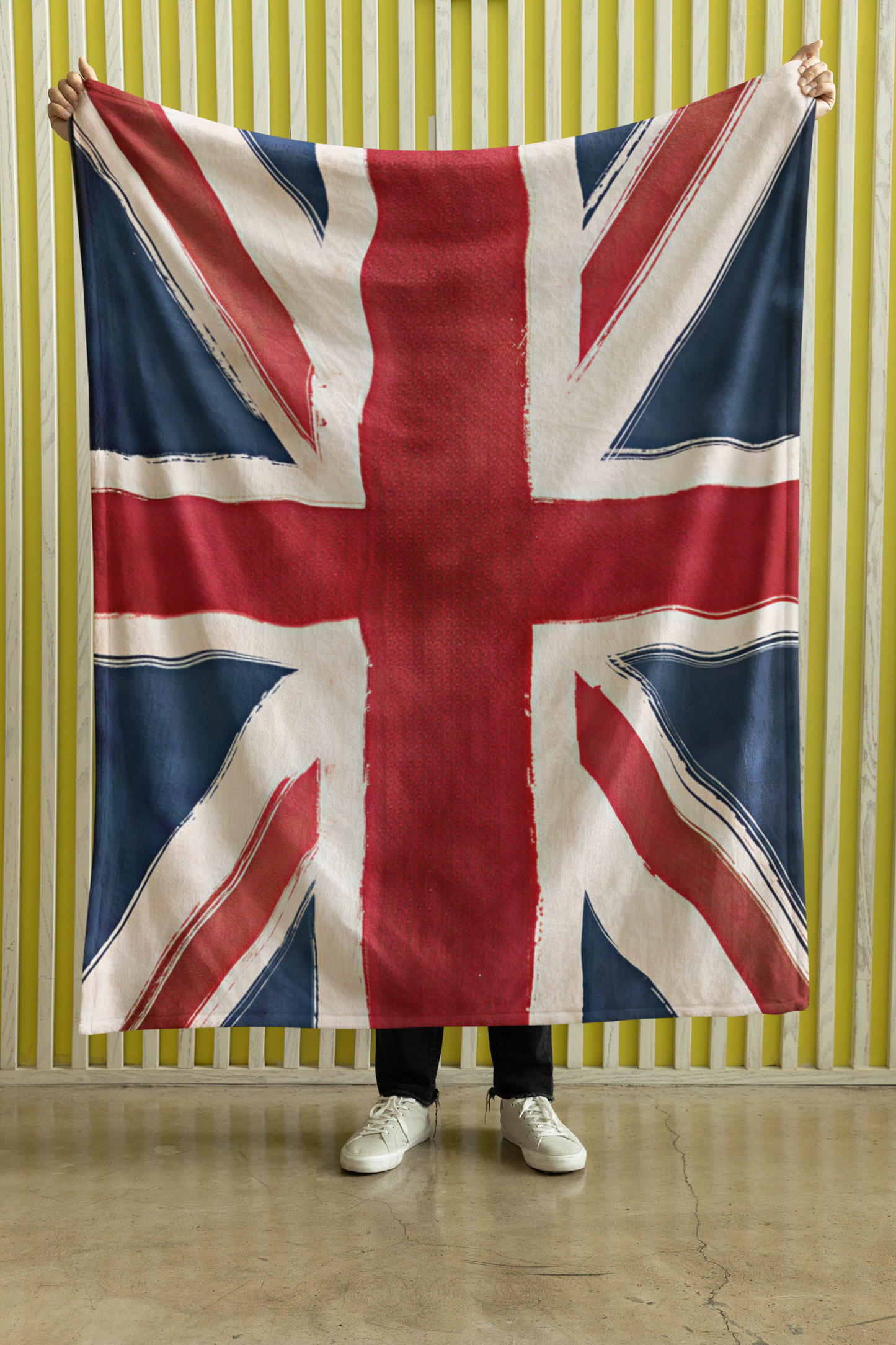 United Kingdom Flag Blanket
