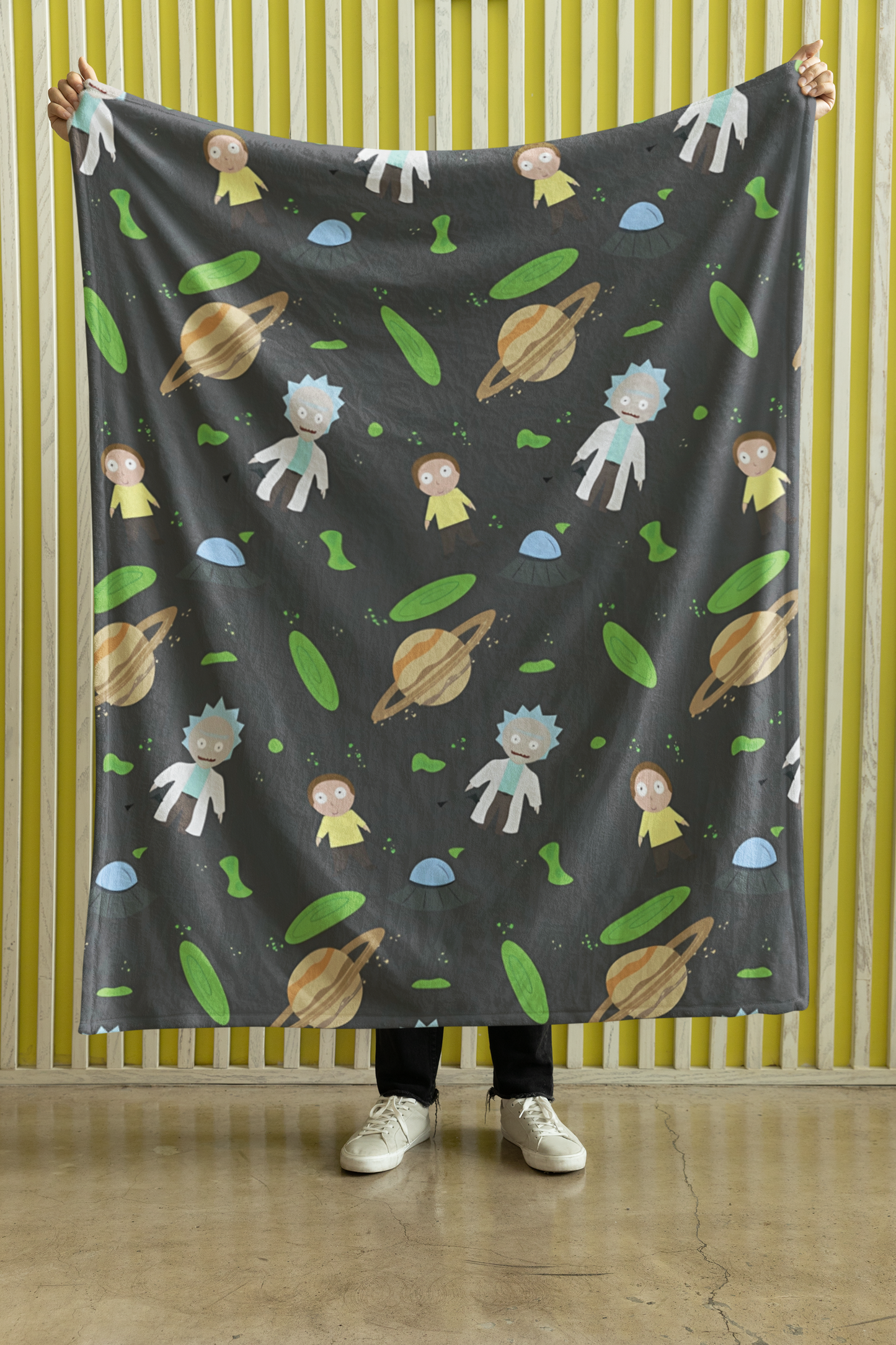 Rick & Morty Blanket