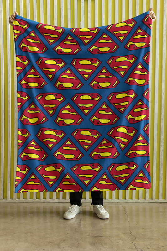 Superman Pattern blanket