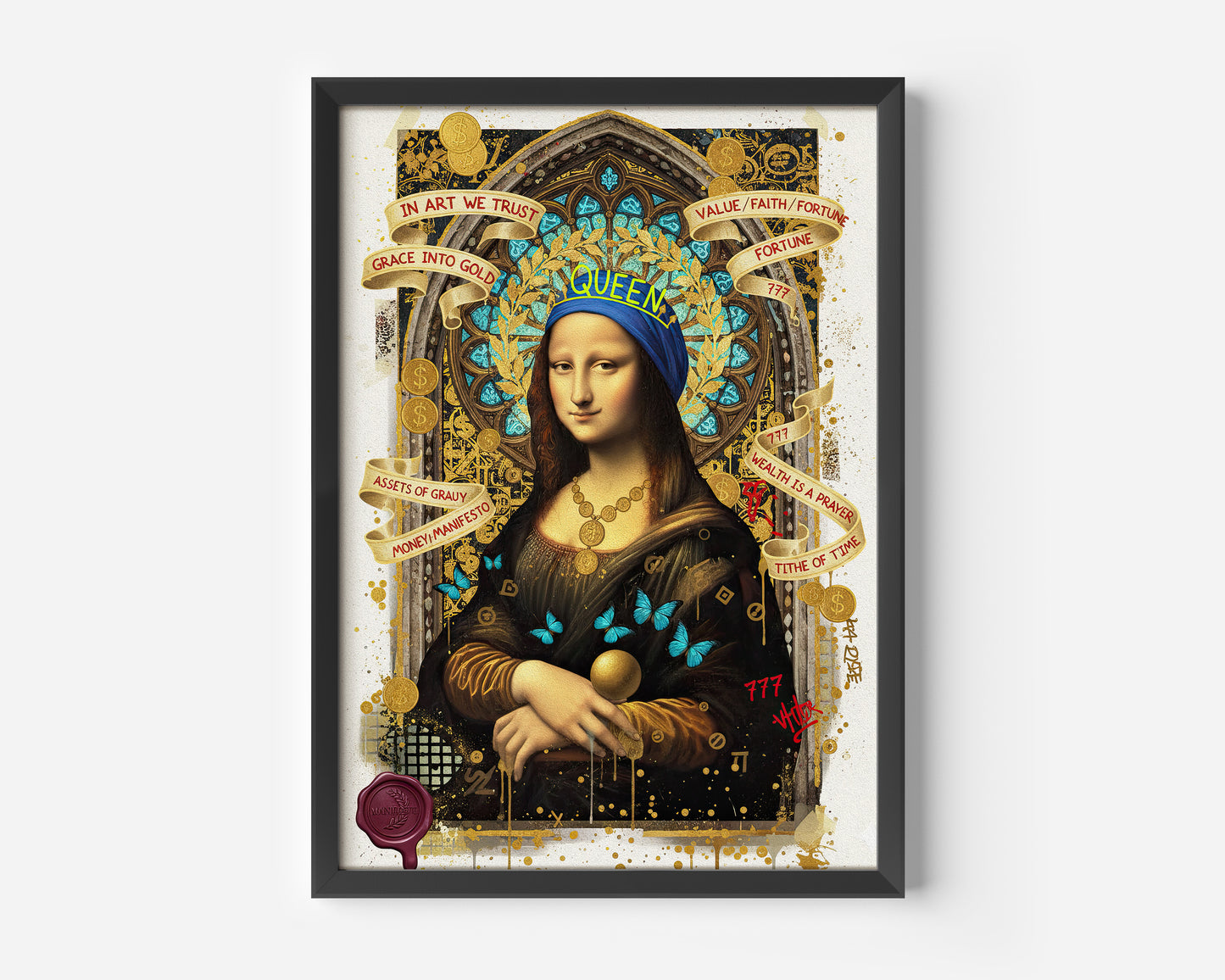 Monalisa Pop Chaos Poster