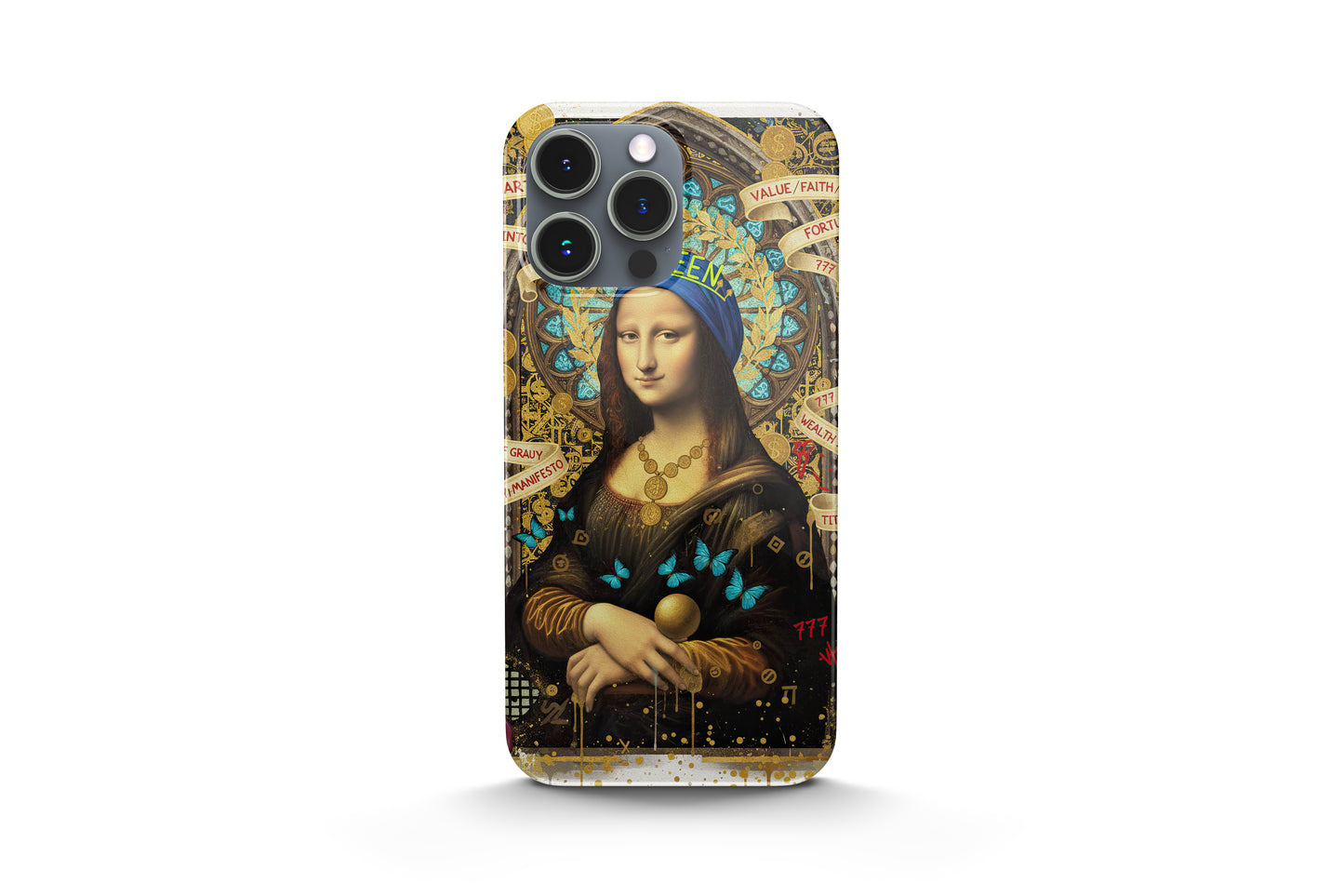 Monalisa Street Pop Chaos Phone Case