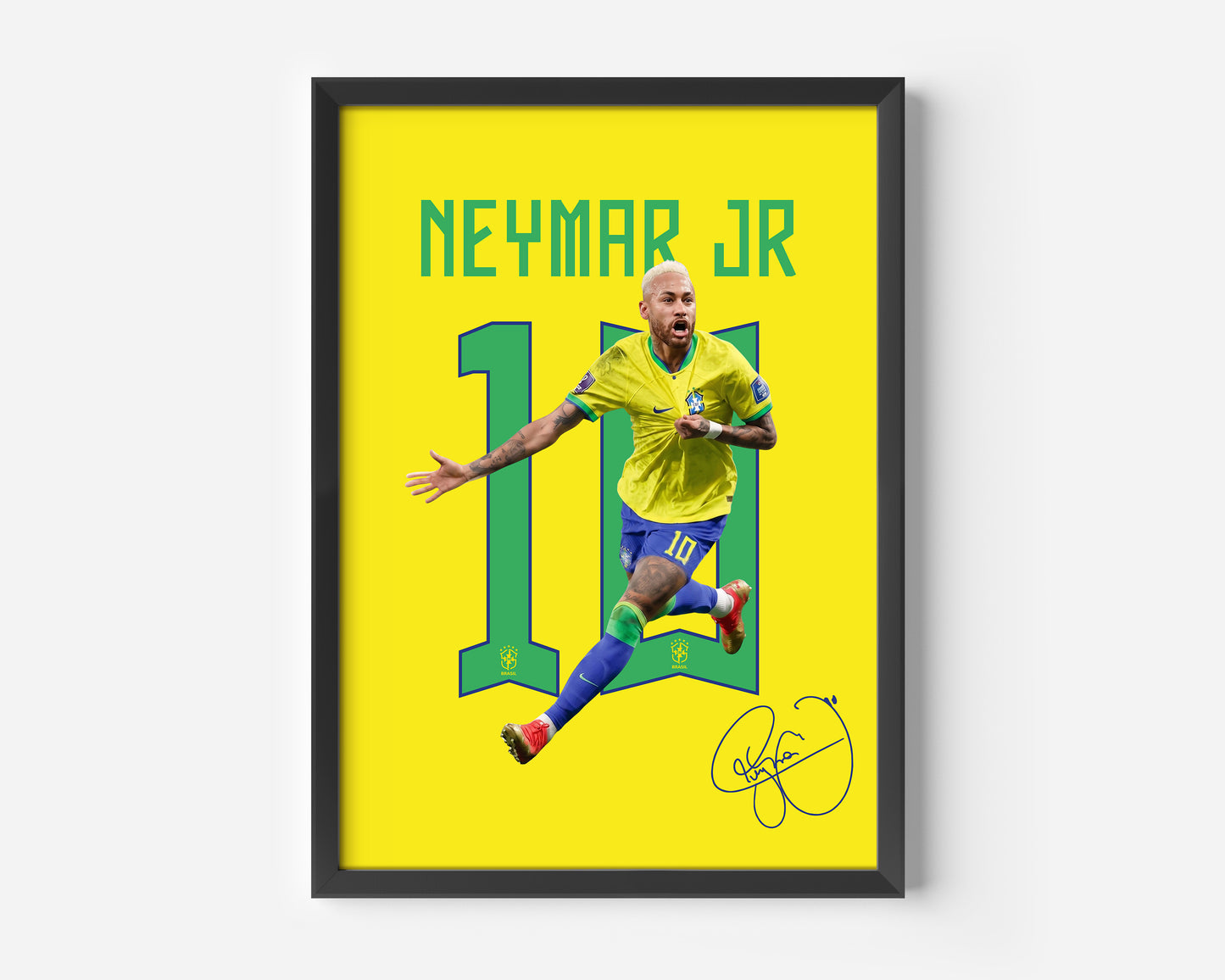 Neymar Brazil Poster