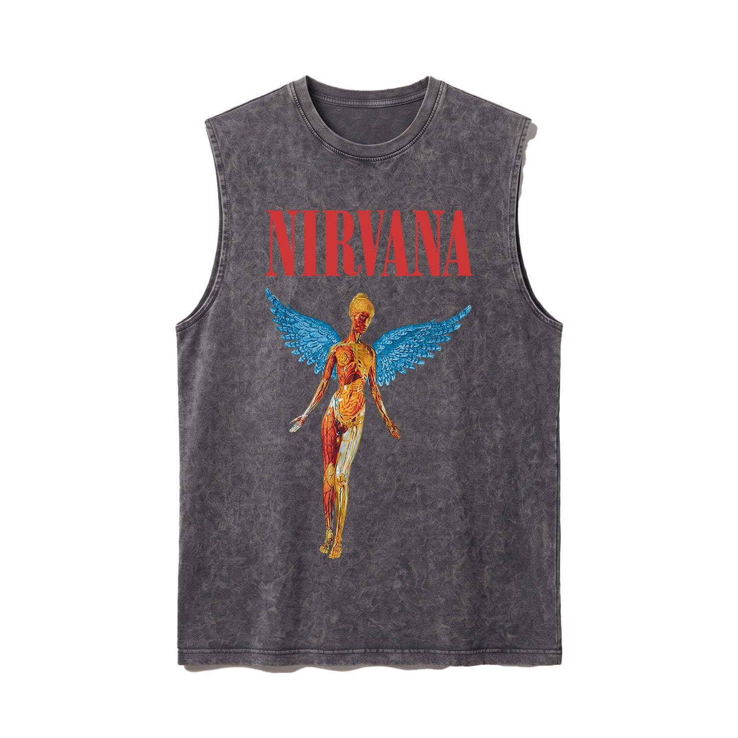 Nirvana Washed Tank Top